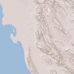 Bushehr Terrain Map