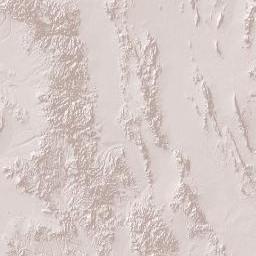 Chihuahua Terrain Map