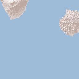Las Palmas Terrain Map
