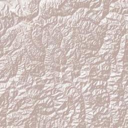 Bhutan Terrain Map