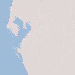 Florida Department Terrain Map