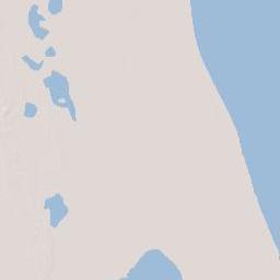 Florida Terrain Map