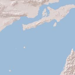 Musandam Terrain Map