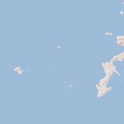 Okinawa Prefecture Terrain Map