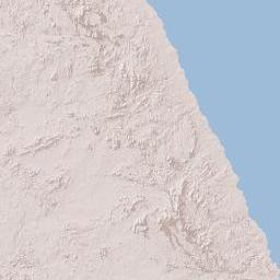 Red Sea Terrain Map