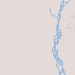 Rangpur District Terrain Map