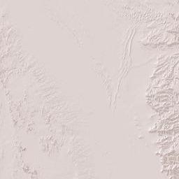 Eastern Province Terrain Map