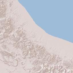 Al Batinah Region Terrain Map
