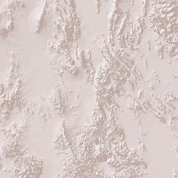 San Luis Potosí Terrain Map