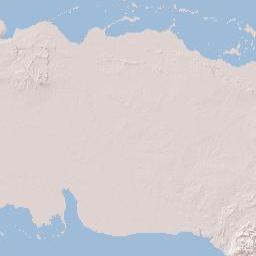 Cienfuegos Province Terrain Map
