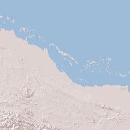 Villa Clara Province Terrain Map