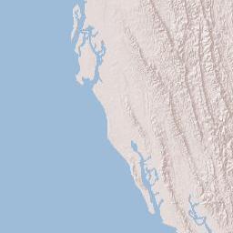 Cox's Bazar District Terrain Map