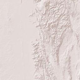 Mandalay Region Terrain Map