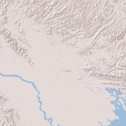 Hưng Yên Terrain Map