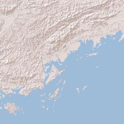 Quảng Ninh Terrain Map