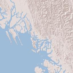 Rakhine State Terrain Map