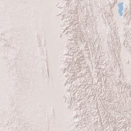 Naypyidaw Union Territory Terrain Map