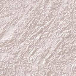 Oudomxay Province Terrain Map