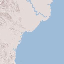 Thái Bình Terrain Map