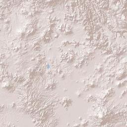 Ciudad de México Terrain Map