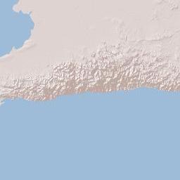 Granma Province Terrain Map