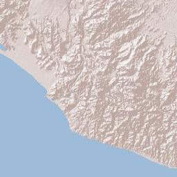 Colima Terrain Map