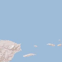 Virgin Islands (US) Terrain Map