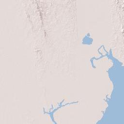 Yangon Region Terrain Map