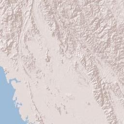 Kayin State Terrain Map