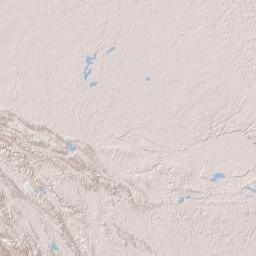 Petén Department Terrain Map