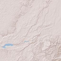 Cayo District Terrain Map