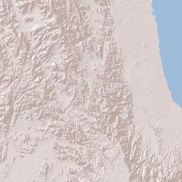 Maekel Region Terrain Map