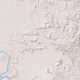 Salavan Province Terrain Map