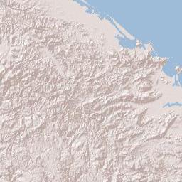 Sekong Province Terrain Map