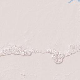Ubon Ratchathani Terrain Map