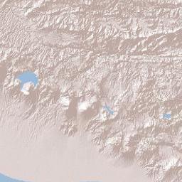 Guatemala Department Terrain Map