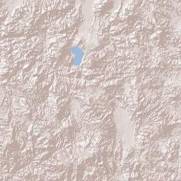 Santa Bárbara Department Terrain Map