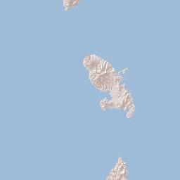Martinique Terrain Map