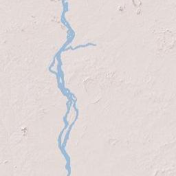 Stung Treng Terrain Map