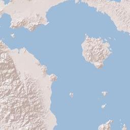 Philippines Terrain Map