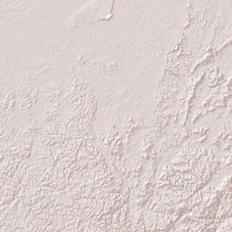 Gaoual Prefecture Terrain Map