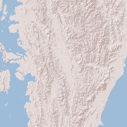 Prachuap Khiri Khan Terrain Map