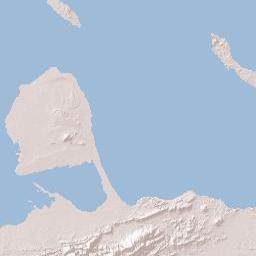 Curaçao Terrain Map