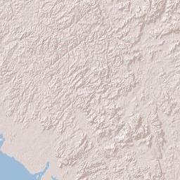 Pita Prefecture Terrain Map