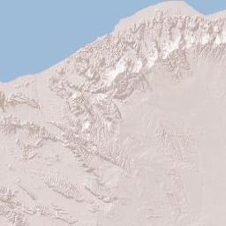 Sanaag Region Terrain Map