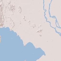 Kampot Terrain Map