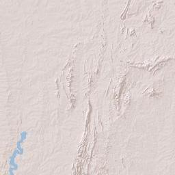 Kara Region Terrain Map