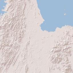 Surat Thani Terrain Map