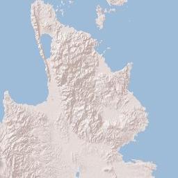 Surigao del Sur Terrain Map