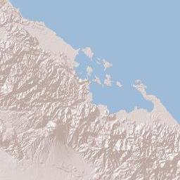 Ngöbe-Buglé Comarca Terrain Map